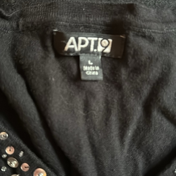 Apt. 9 sequin cardigan size large - Picture 4 of 6